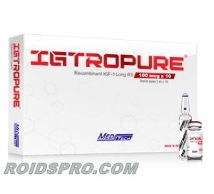 Igtropure for sale | IGF-1 LR3 Peptide 100mcg/vial x 10 Vials | Meditech